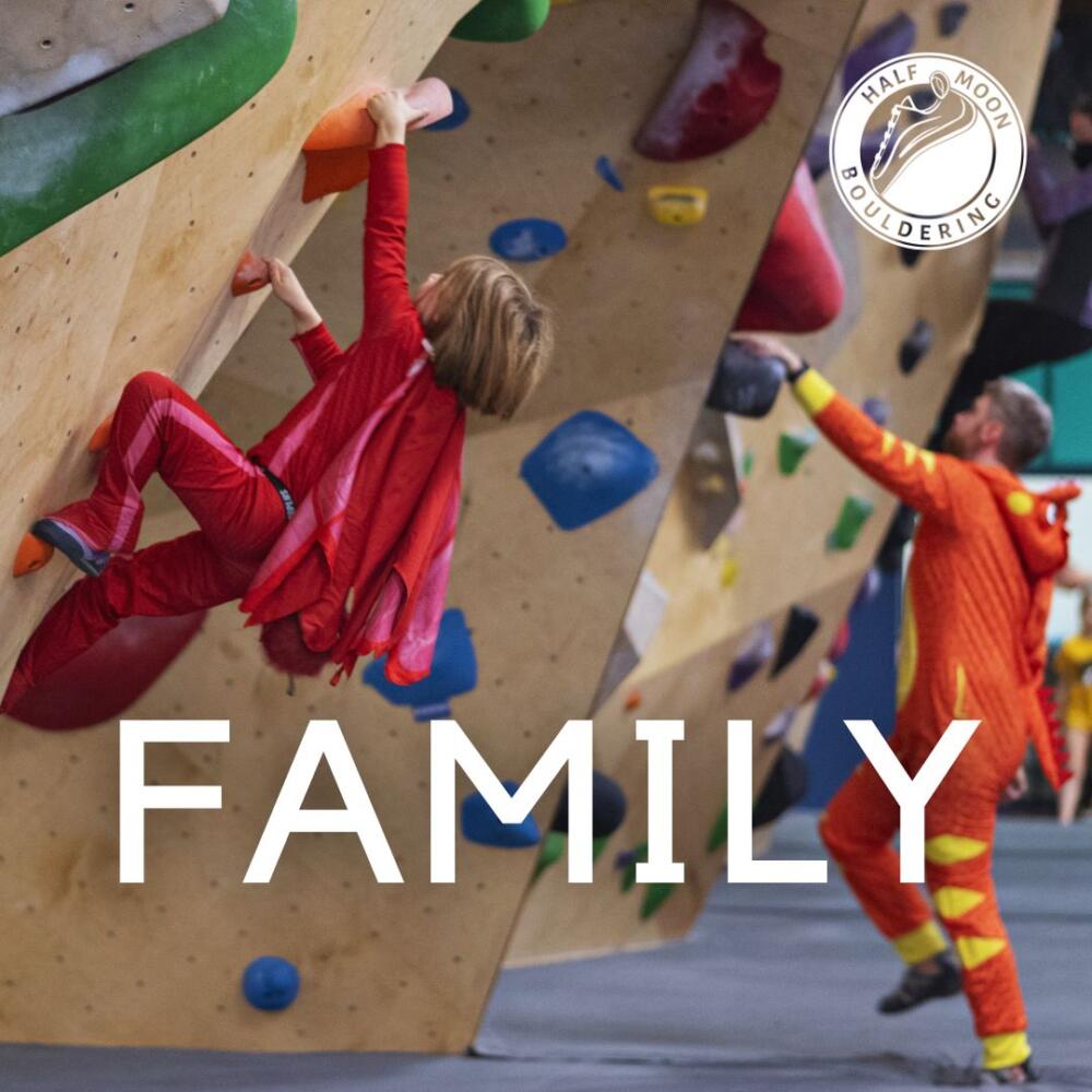 Family Bouldering Class at Half Moon Bouldering