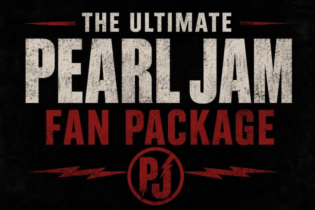Ultimate Pearl Jam Fan Package