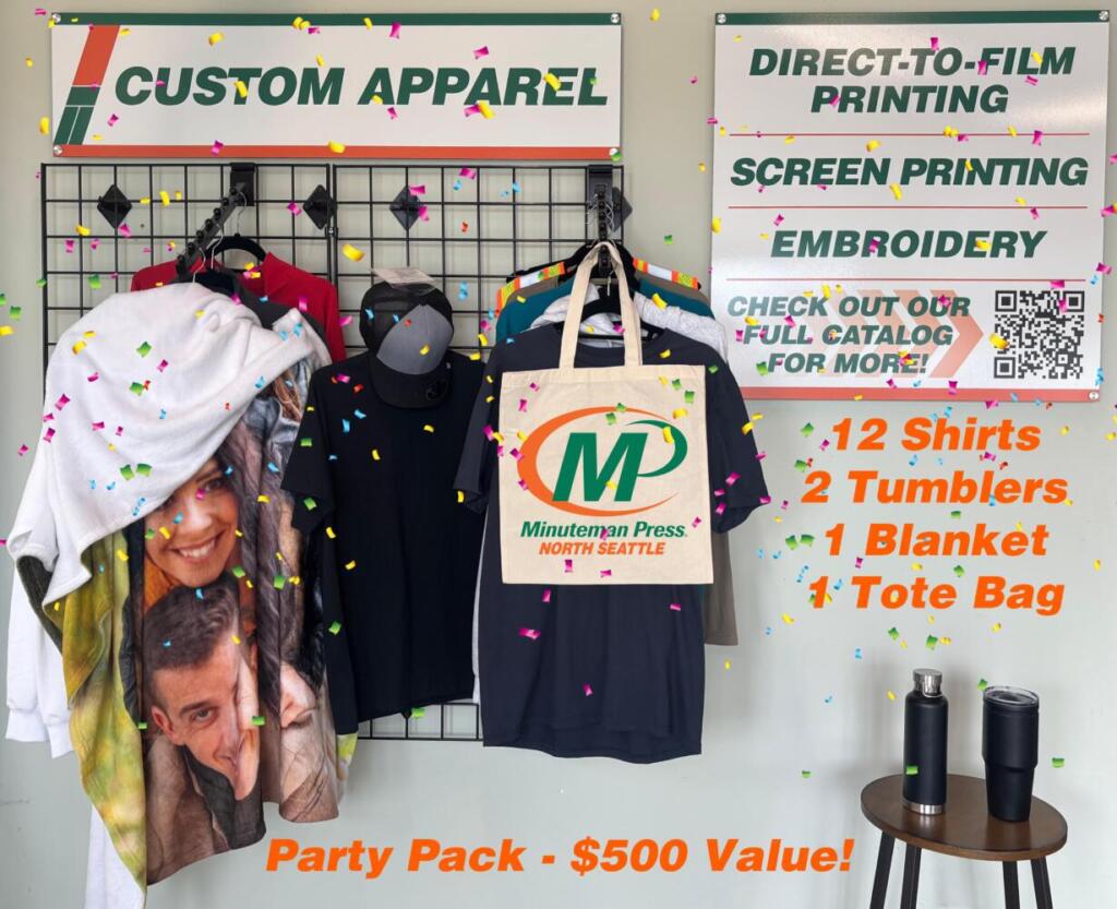 Custom Printed Party Pack