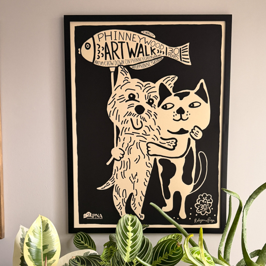 Limited Edition Framed Art Walk Print